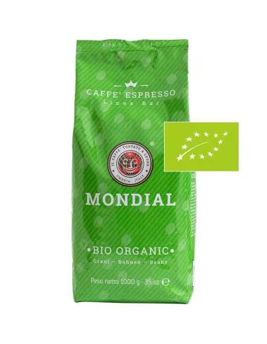 Mondial BIO Organic, Kaffeebohnen 1kg | Die besten Kaffeebohnen Online kaufen