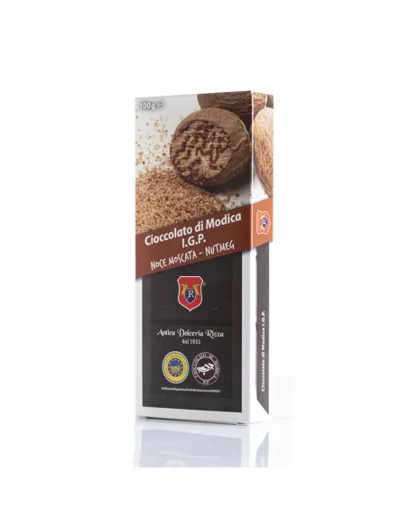 Modica Dark Chocolate and Nutmeg - 100g Online Shop